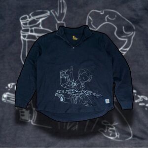 Carhartt x Trevor Pagor Custom Graphic Waffle Pullover (L)